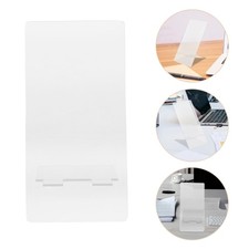  2 Pcs Kitchen Memo Board Wall for Notes Erasable Boards Clear Holder