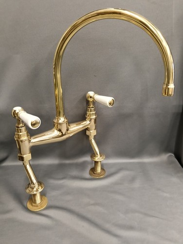 Lefroy brooks bare brass mixer - lefroy,