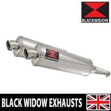 Yamaha TDM 900 2-2 Exhaust Silencer Kit 400mm Oval End Cans 400SS