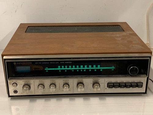 Vintage kenwood 4200 fm - am,