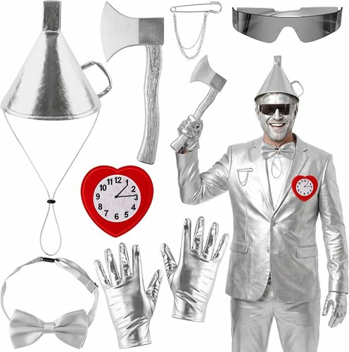 Tin man costume - tin, of