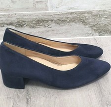 Brand New Gabor Navy Suede