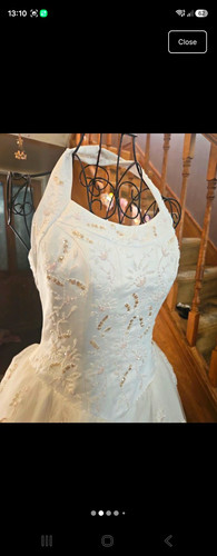 Mori lee white ball gown - mori,