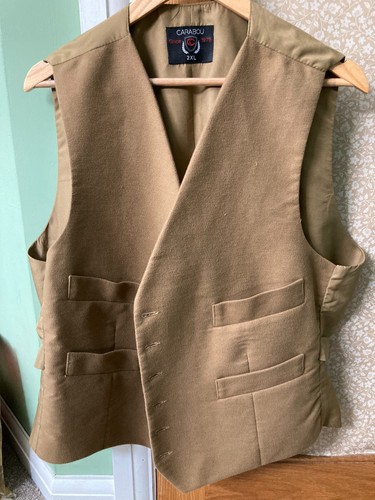 Moleskin waistcoat xxl very - moleskin,