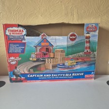 Tomy Thomas And Friends Trackmaster Captain & Salty’s Sea Rescue Train Set