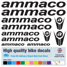 Ammaco bike labels / decals /