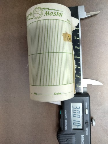 Watch master timing machine - machine, 3"