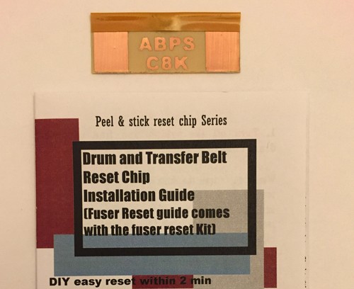 Easy reset drum belt - easy,