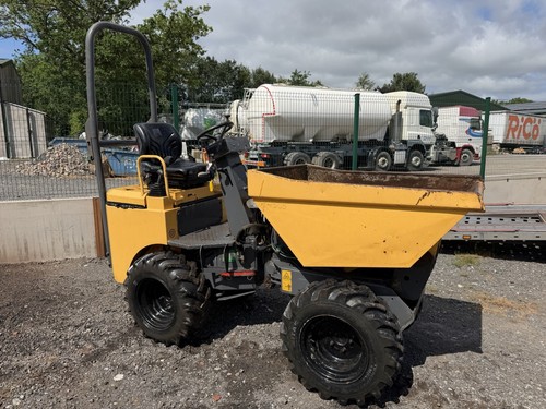 Terex yellow site dumper with - terex,