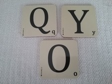 Set of Bluebell Scrabble Tile