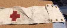 WWII RAF Style Red Cross Armband Collectible