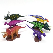 6 Dinosaur King figures Sunrise Playmates colourful dino