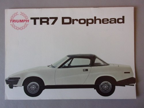Triumph tr7 drophead coupe - tr7,