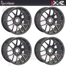 XXR 530 18 x 8.75 ET33 5x100 5x114.3 Chrome Black Concave Alloy Wheels JDM Euro
