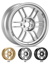 ENKEI RPF1 17x7.5" Racing Wheel Wheels 5x112 5x114.3 5x100 ET48 F1 Silver