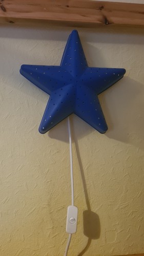 Ikea smila blue star shaped - smila,