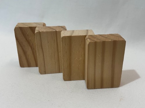 Wooden train track bridge - train,