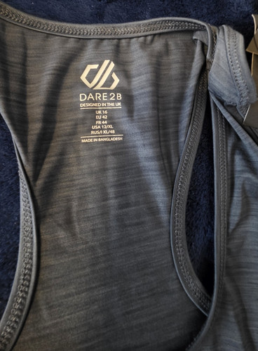 Dare women grey racerback - dare,