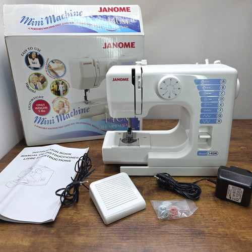 Janome 140m mini - janome, sewing