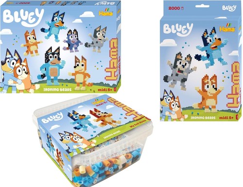 Bluey fuse beads and - bluey,