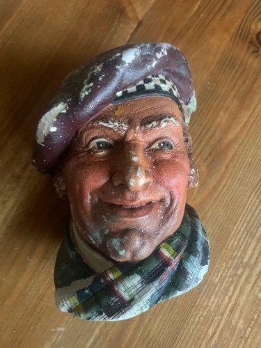 Vintage 1960 chalk ware - chalk,