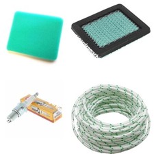 Honda HRX537 HRX476  Service Kit Parts Air Filter Pre Filter Spark Plug Cord