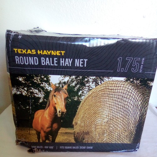 Texas haynet round - texas, hay
