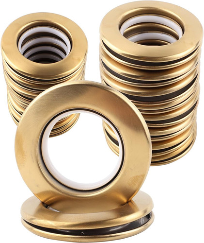 Pcs stainless curtain rings - 12,