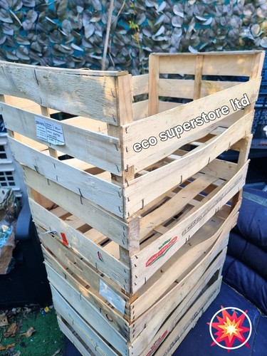 Extra large wooden stackable - 3,