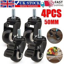 4 x Heavy Duty 50mm Rubber