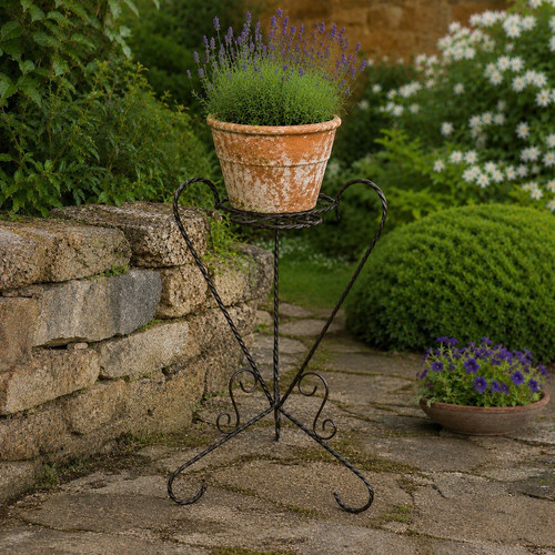 French wrought iron - french, pot