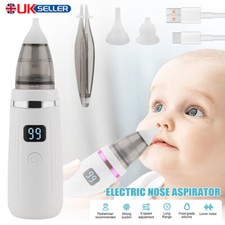 Rechargeable Baby Nasal Aspirator Electric Hygienic Nose Cleaner 5 Modes Suction