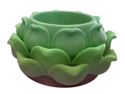 Flower shaped small pot - flower,