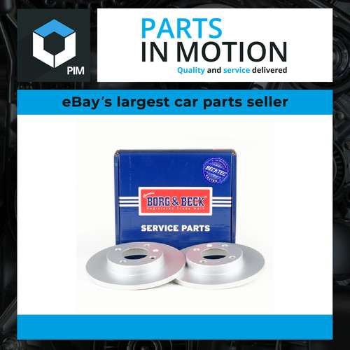 Brake discs pair solid - 2x,