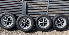 MGB 14in Rostyle wheels &
