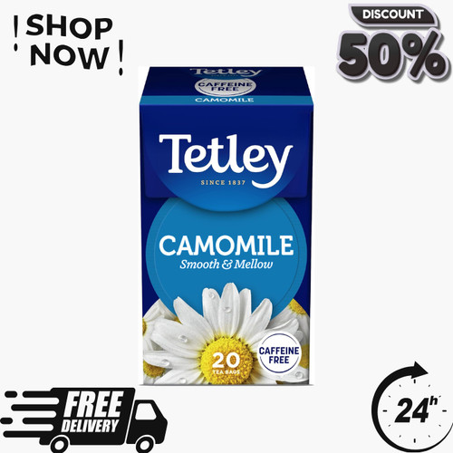 Tetley pure camomile tea - tetley,