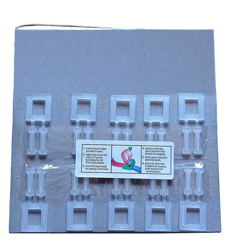 Pallet strapping kit white - kit,