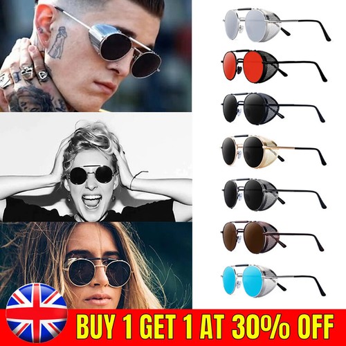 Polarised steampunk sunglasses - polarised,