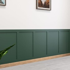 MDF Panelling Strips DIY Wall Paneling Paintable Kit Shaker Style Wall Panel