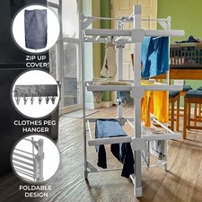 Electric Heated Clothes Airer