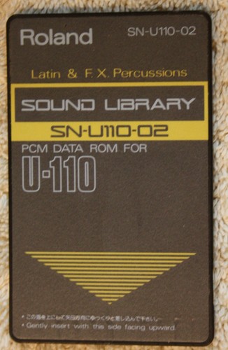 Roland sound card library - roland,