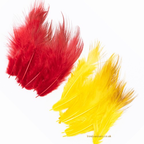 Golden pheasant body feather - golden,