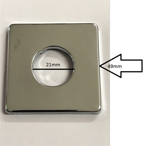 Square shower arm - shower, cover
