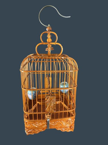 Vtg handmade chinese bamboo - vtg,