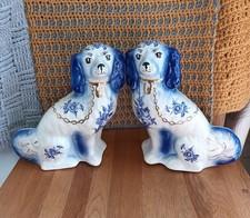 Pair Vintage Staffordshire