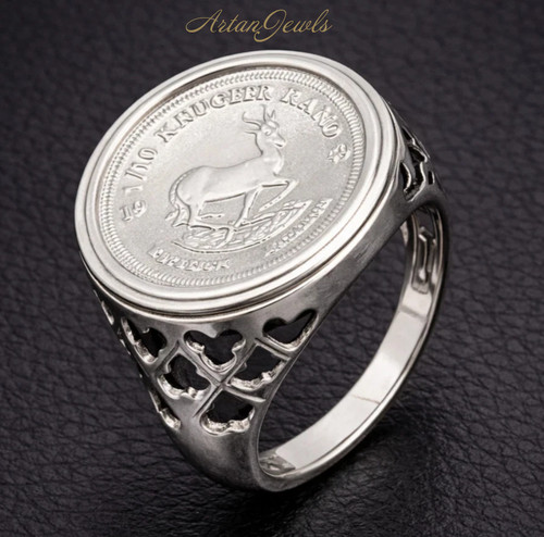 Sterling silver krugerrand - sterling,