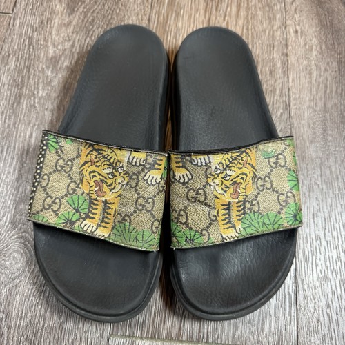 Gucci slides flip flops bengal - gucci,