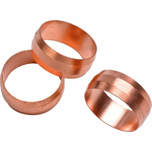 Copper olives 8mm - copper,