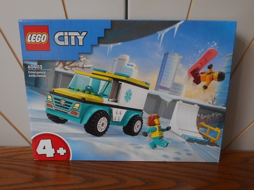 Emergency ambulance new - new, lego