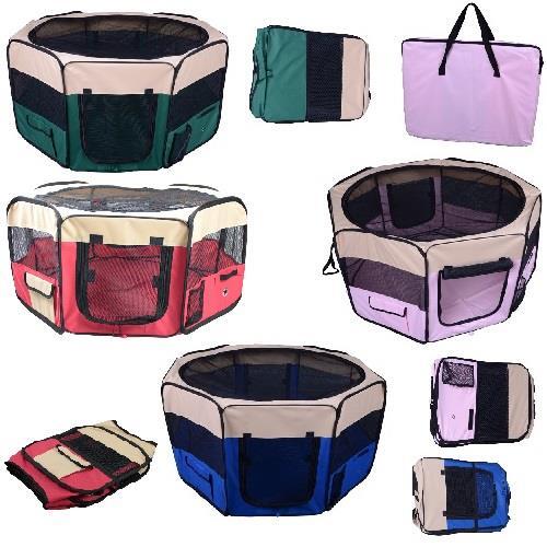 Fabric pet playpen - fabric,